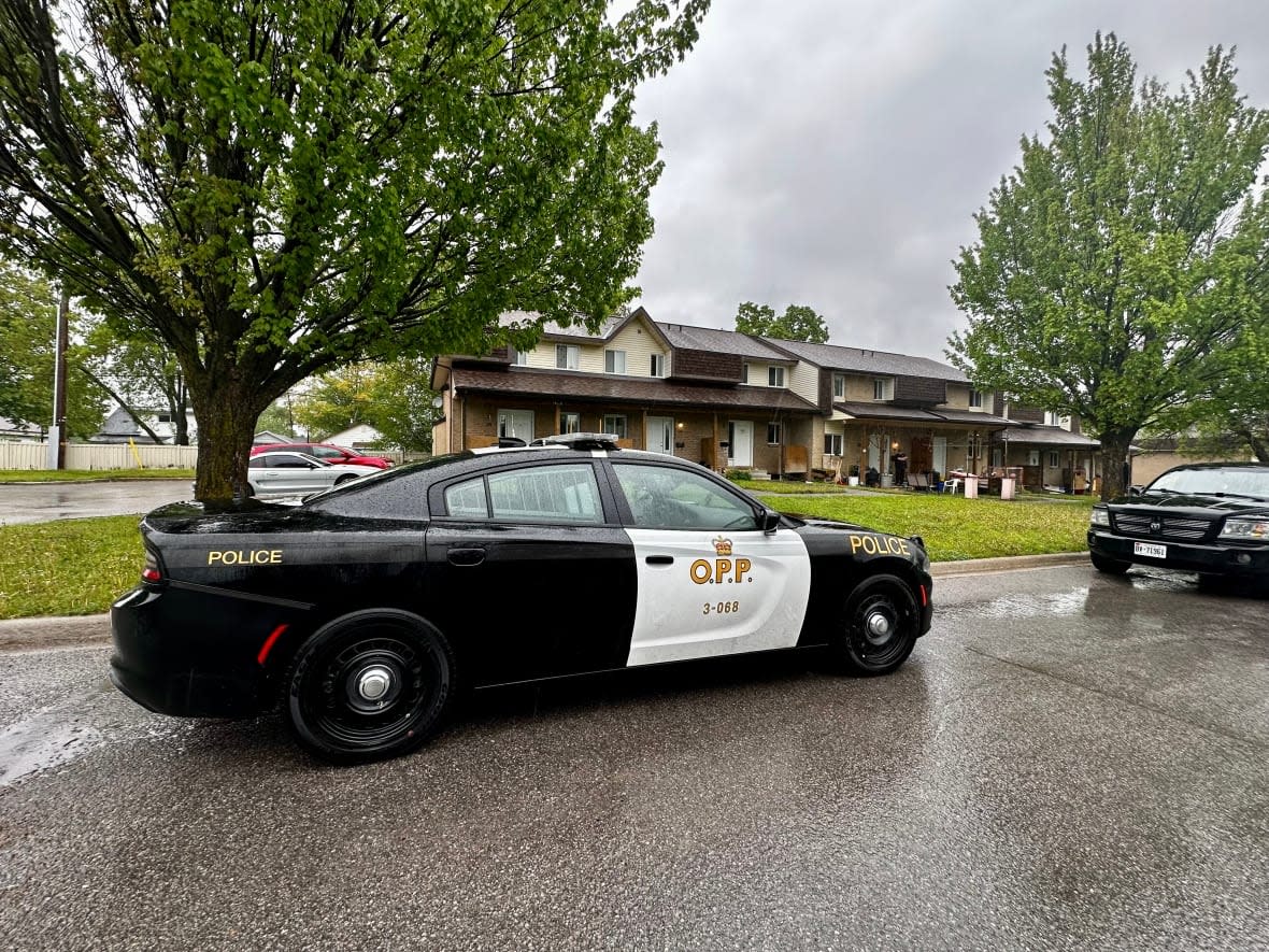 Jonathan Logan, 41, was killed in Renfrew on May 19 in a 'targeted' shooting, according to Ontario Provincial Police.  (Gabriel Le Marquand Perreault/Radio-Canada - image credit)