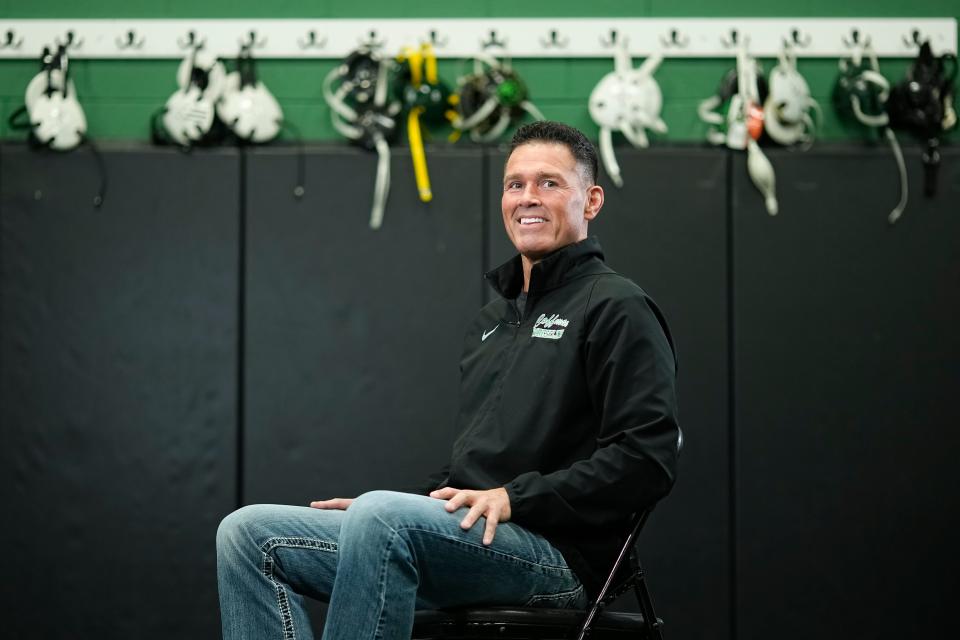 Dublin Coffman's Chance Van Gundy is The Dispatch's All-Metro Boys Wrestling Coach of the Year.