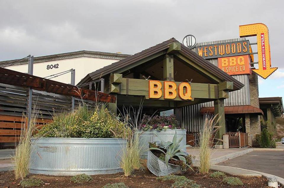 Westwoods BBQ & Spice Company opened in the former Claim Jumper spot in north Fresno. HDO/WESTWOODS BBQ & SPICE CO.