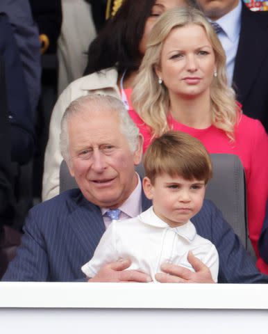 Chris Jackson - WPA Pool/Getty Prince Charles and Prince Louis at the Platinum Jubilee