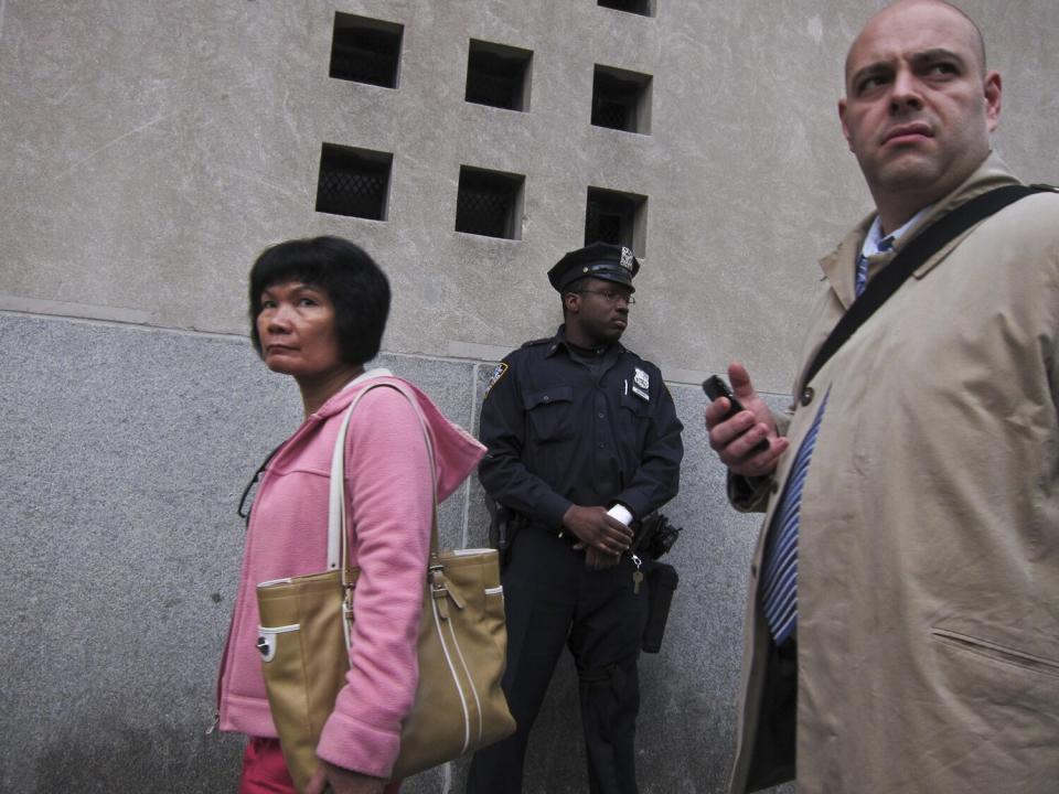 Ground Zero, New York City. May 2, 2011.