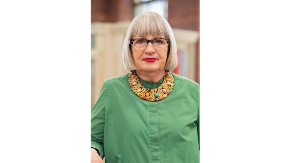 Esme Young is a judge on The Great British Sewing Bee 