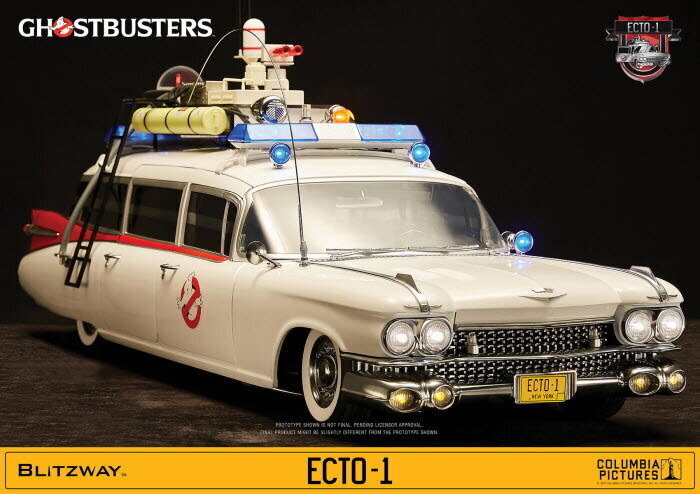 Ecto-1 1:6 Scale Vehicle (Photo: Blitzway)