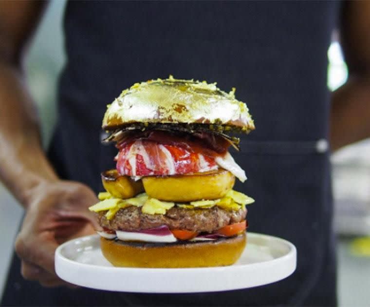 This burger costs $3,000! Photo: Instagram