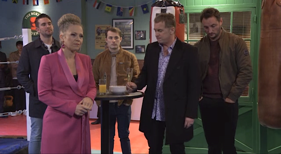 eastenders, callum, linda, ben, alfie, martin