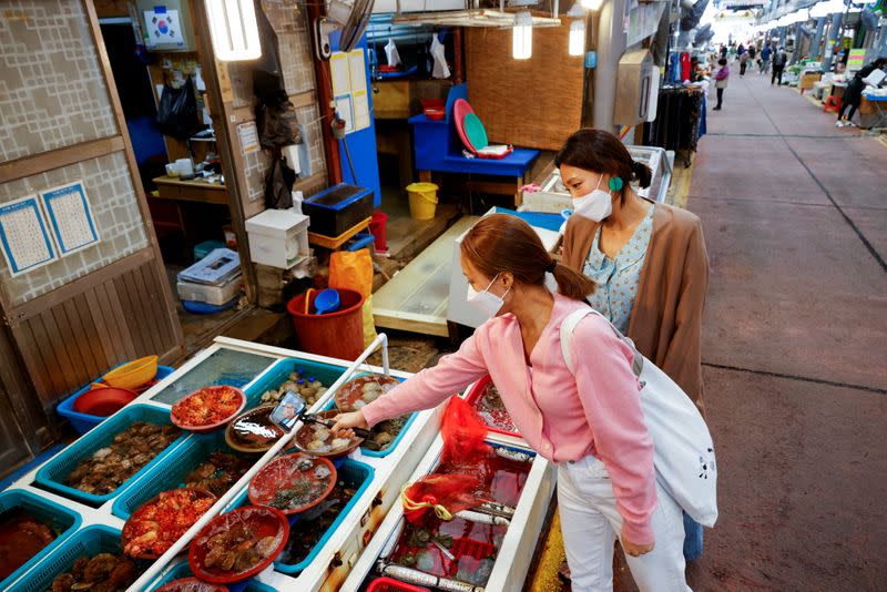 The Wider Image: For South Korea's youngest 'sea women', warming seas mean smaller catches