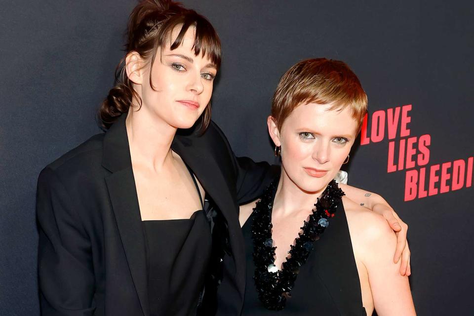 <p>Emma McIntyre/Getty</p> Kristen Stewart and director Rose Glass on March 5, 2024.
