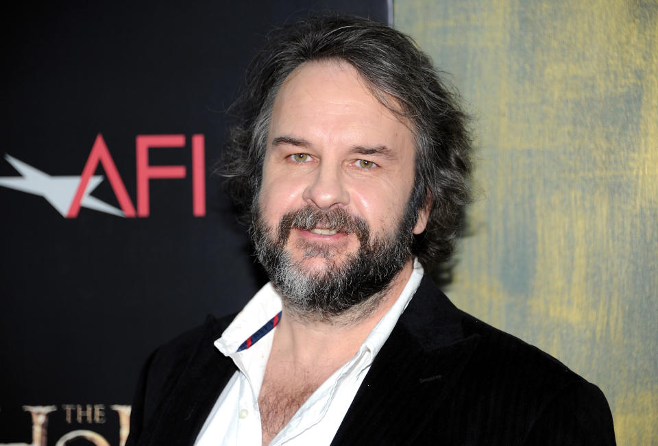 Writer and director Peter Jackson attends the premiere of "The Hobbit: An Unexpected Journey" at the Ziegfeld Theatre on Thursday Dec. 6, 2012 in New York. (Photo by Evan Agostini/Invision/AP)