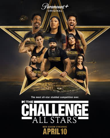 <p>Paramount+</p> 'The Challenge: All Stars' season 4 key art