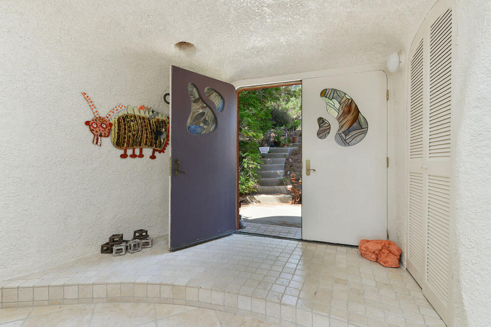 The Flintstone House in Hillsborough