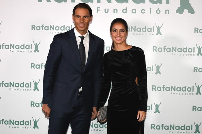 Rafa Nadal y Mery Perelló posan juntos