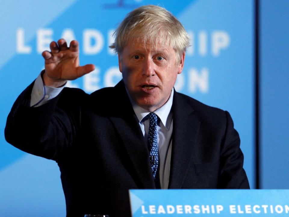 Conservative leadership contenders Boris Johnson and Jeremy Hunt have condemned Donald Trump's attack on a group of congresswomen - but neither would go as far as to call the comments racist.It follows Mr Trump prompting widespread fury and accusations of racism after suggesting that certain politicians should "go back" to the "broken and crime infested places from which they came".In their strongest criticism of the US president to date, the leadership contenders agreed with Theresa May that Mr Trump's remarks were "completely unacceptable", but stopped short of describing them as "racist".Mr Trump did not specify who he was referring to, but the attack was widely interpreted as being aimed at congresswoman of colour, including Alexandria Ocasio-Cortez, Ilhan Omar, Rashida Tlaib and Ayanna Pressley, who have all be critical of Mr Trump's immigration policies in recent days.Asked about Ms May’s views on the comments, her official spokesperson told journalists on Monday: “The prime minister’s view is that the language used to refer to these women was completely unacceptable.”Speaking at a debate hosted by The Sun, Mr Johnson was asked if he agreed with the prime minister that the comments were "completely unacceptable"."If you are the leader of a great multiracial, multicultural society you simply cannot use that kind of language about sending people back to where they came from," he said. "That went out decades and decades ago and thank heavens for that so it's totally unacceptable and I agree with the prime minister."But he was pressed on whether the comments were racist. "I simply can't understand how a leader of that country can come to say it," he said.Pressed again, he replied: "You can take from what I said what I think about President Trump's words."More follows…