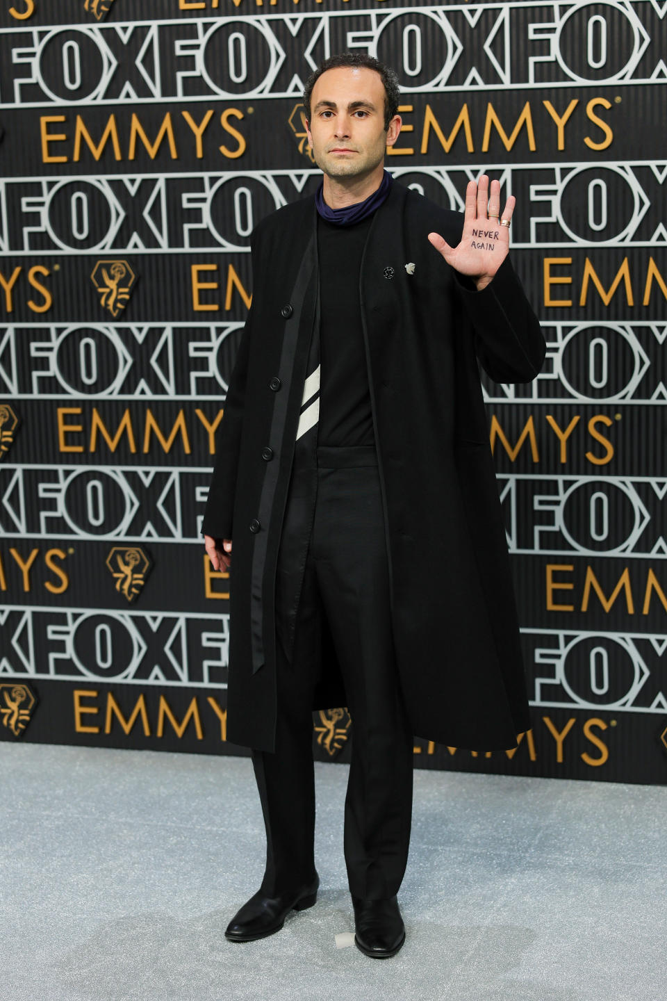 LOS ANGELES, CALIFORNIA - JANUARY 15: Khalid Abdalla attends the 75th Primetime Emmy Awards at Peacock Theater on January 15, 2024 in Los Angeles, California. (Photo by Neilson Barnard/Getty Images)