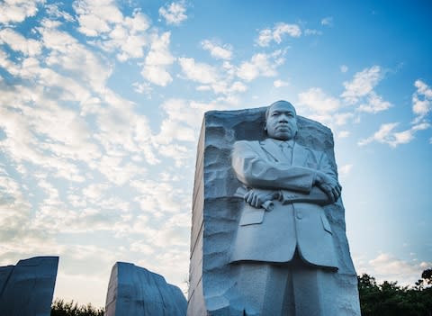 The Martin Luther King Jr Memorial - Credit: GETTY