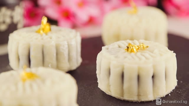 Yuan Yang Caramel Snowskin Mooncake - Mid Autumn Festival