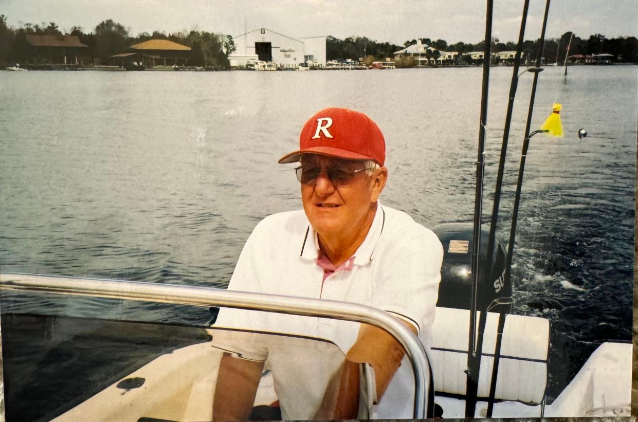Ed Clymore, enjoying time on the lake, was the superintendent of Augusta County Public Schools for 17 years before retiring in 1997. He died Thursday, March 7.