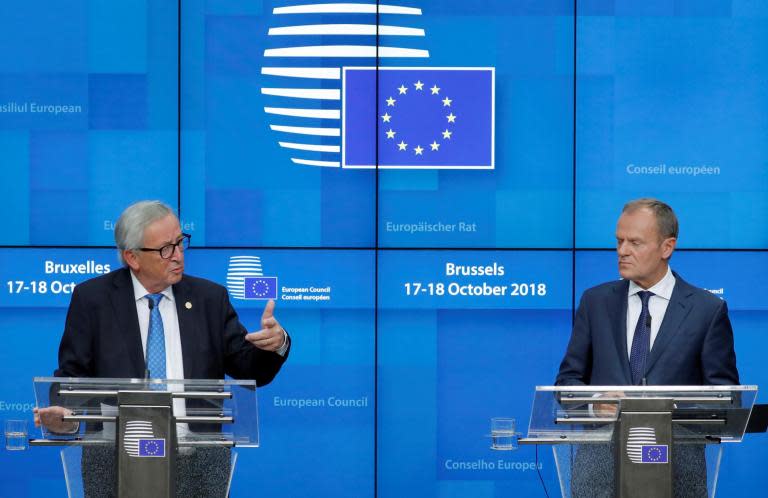 Donald Tusk and Jean Claude Juncker signal EU ready to accept longer Brexit transition period