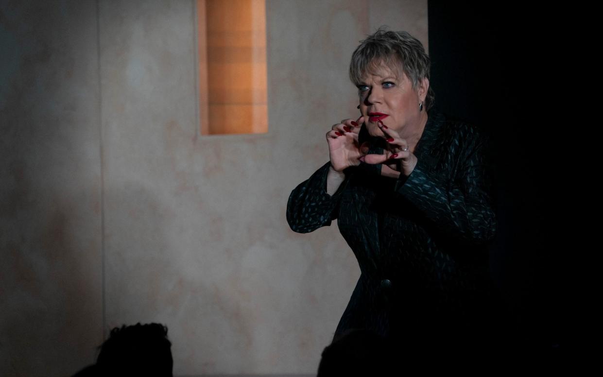 Eddie Izzard in Hamlet at the Riverside Studios