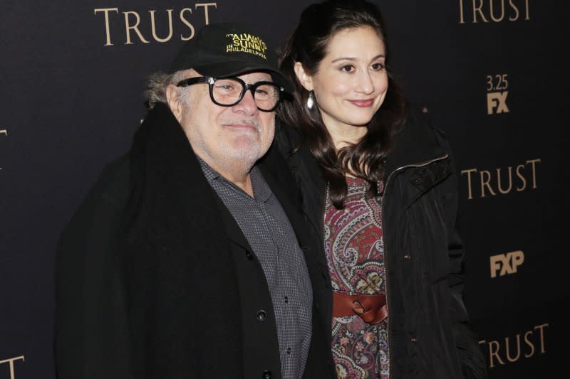 Danny DeVito and Lucy DeVito arrive on the red carpet at the 2018 FX Annual All-Star Party at SVA Theater in New York City. File Photo by John Angelillo/UPI