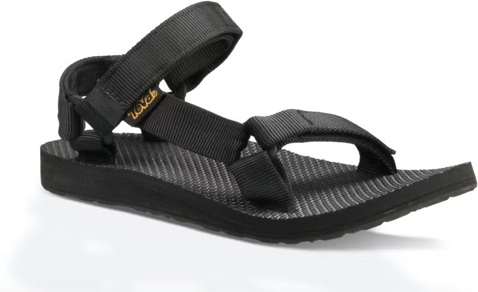 Teva Original Universal Sandals in black (photo via MEC)