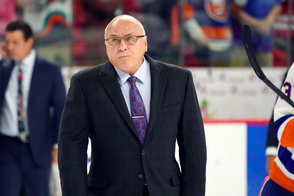 Barry Trotz coached the Islanders for four seasons.