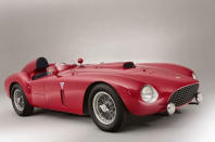 <p><strong>Sold by Bonhams for $18,400,177, June 2014</strong></p><p>Having competed (generally very successfuly) in the 1954 Mille Miglia, International Trophy race at Silverstone, Le Mans 24 Hours, #0384 was sold into private hands in the US where it continued to race successfully.</p>
