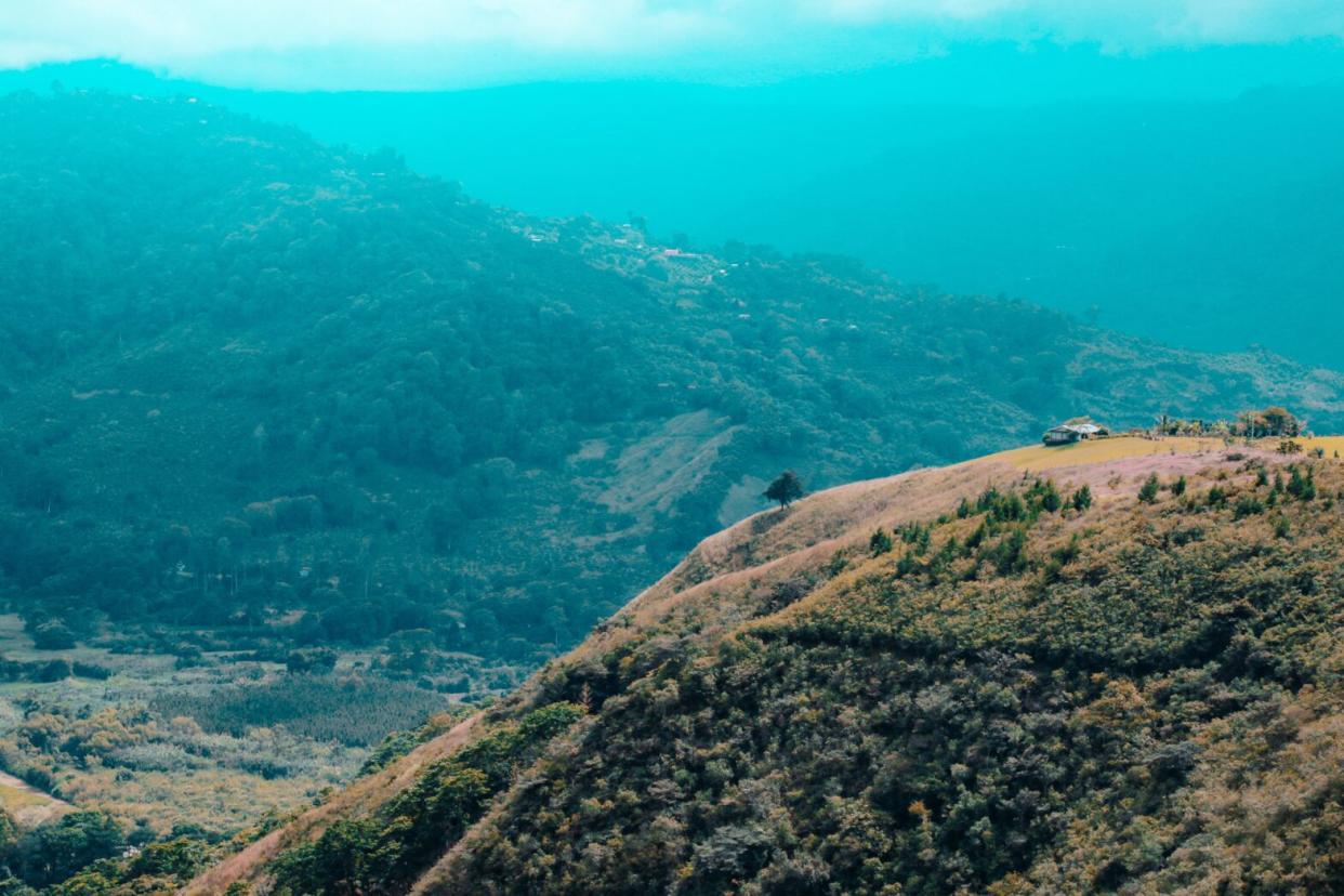 aerial views of El Camino de Costa Rica