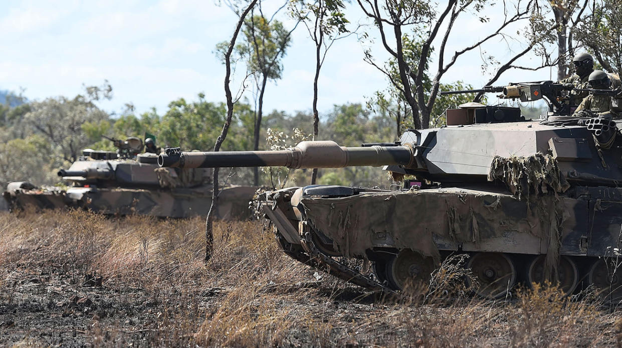 A tank. Stock photo: Getty Images