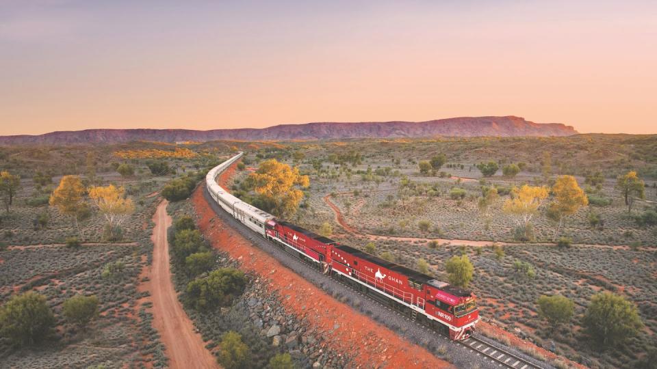 the ghan train australia