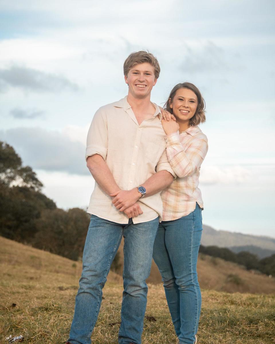 Bindi Irwin and brother Robert Irwin