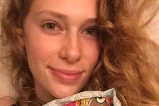 Annabelle Falkholt, 21, died in hospital three days after the crash. (Jordan Brohier/Facebook)