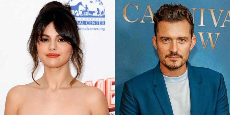 3) Selena Gomez & Orlando Bloom