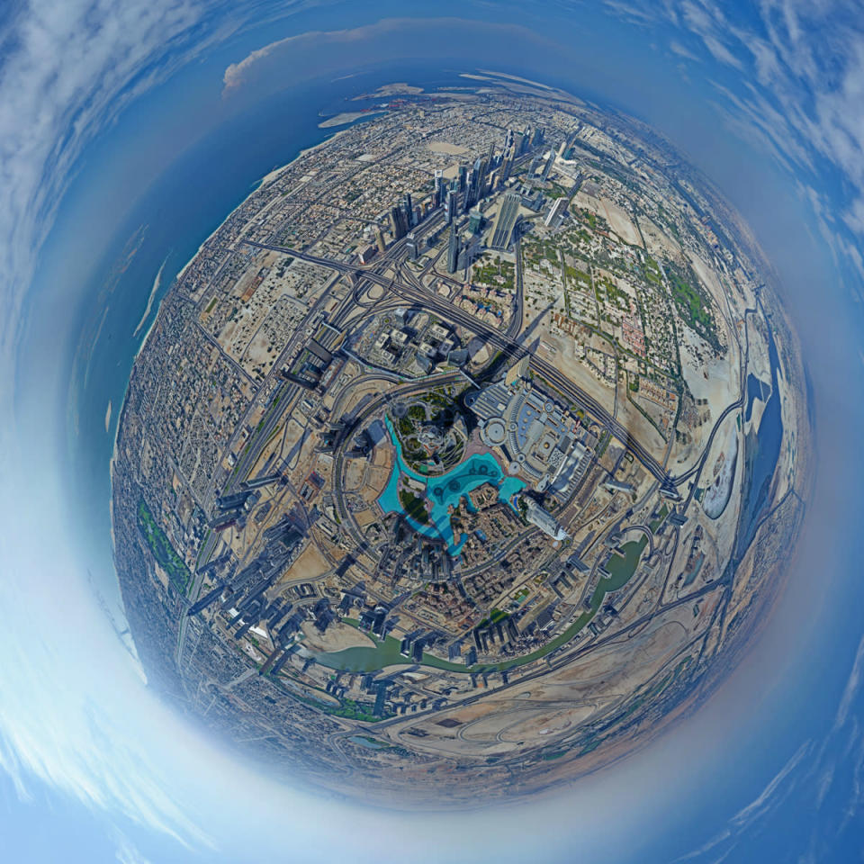 Burj Khalifa panorama