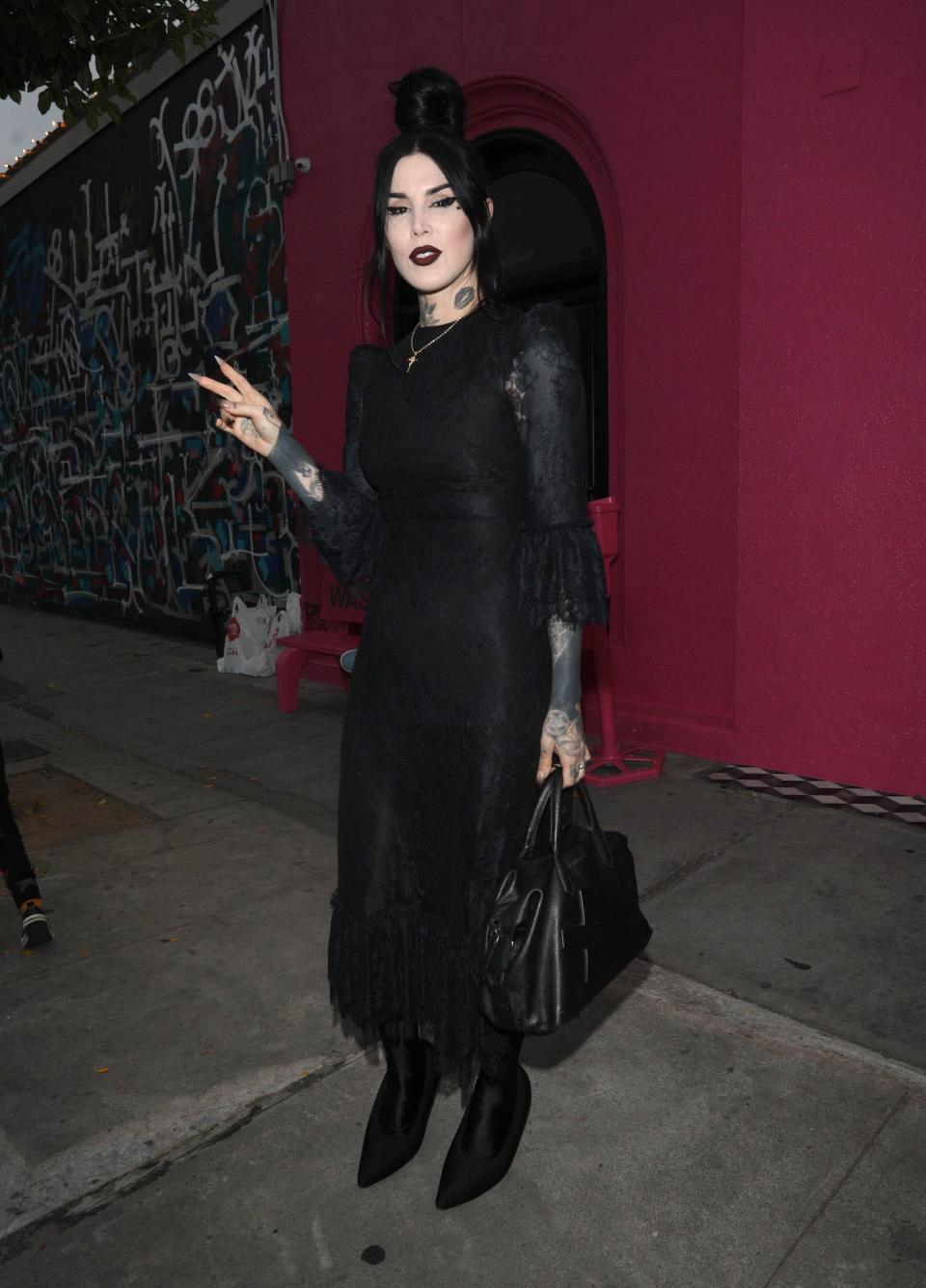 Kat Von D in Los Angeles, California, on June 15, 2023.