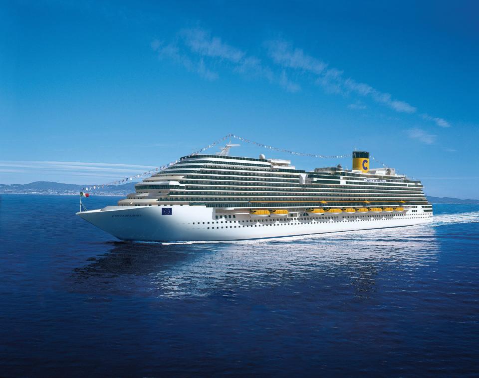 Costa Diadema was built by Costa Cruises in 2014.