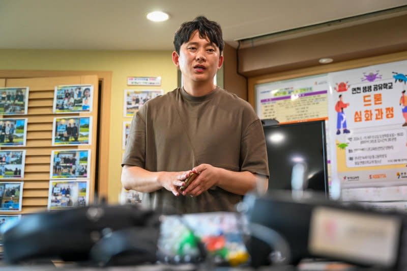 Assetta's founder Kim Hyeong-jun said he hopes to create a "virtuous cycle" of business opportunities for local residents in Yeoncheon. Photo by Thomas Maresca/UPI
