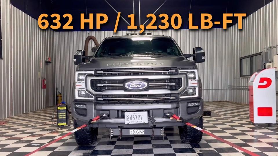 2020+ Ford Super Duty Makes 632 HP With Just a Turbo and a Tune—No Deletes photo