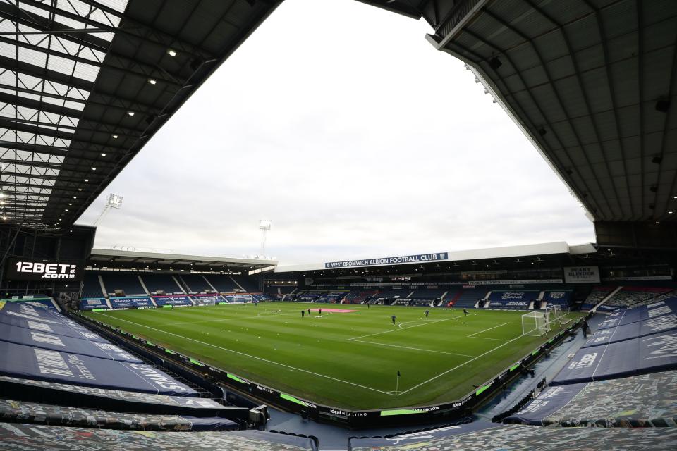 The Hawthorns hosts West Brom vs Burnley (POOL/AFP)