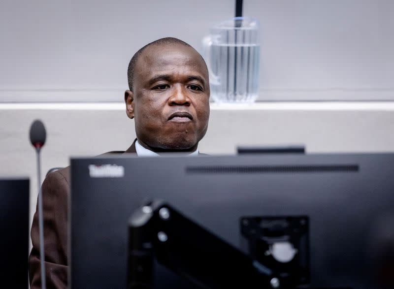 Dominic Ongwen appears before the International Criminal Court (ICC) in The Hague