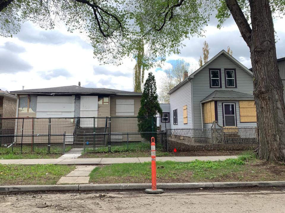 Dozens of homes across the city have been cleaned up according to the City of Edmonton. Officials said that's thanks to the creation of a new tax subclass which slaps derelict properties with a property tax rate about three times higher than normal.  (Jamie McCannel/CBC - image credit)