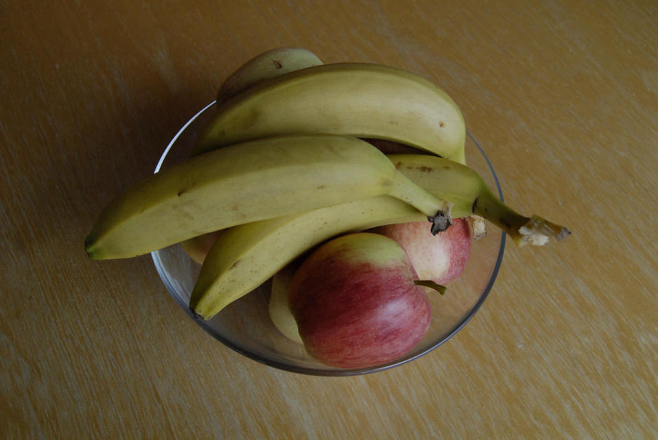 Bananen und Äpfel