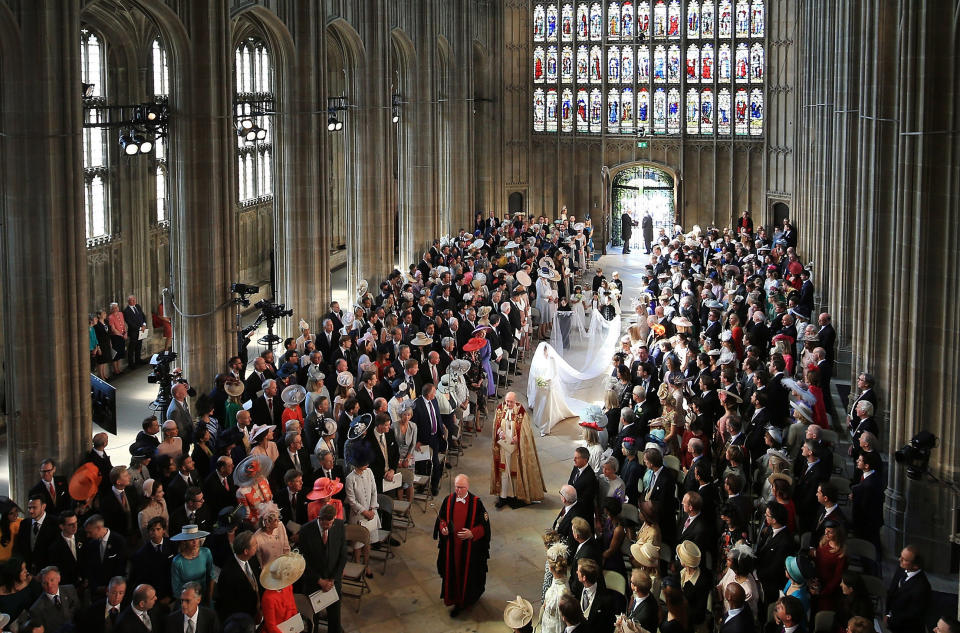 The start of the ceremony