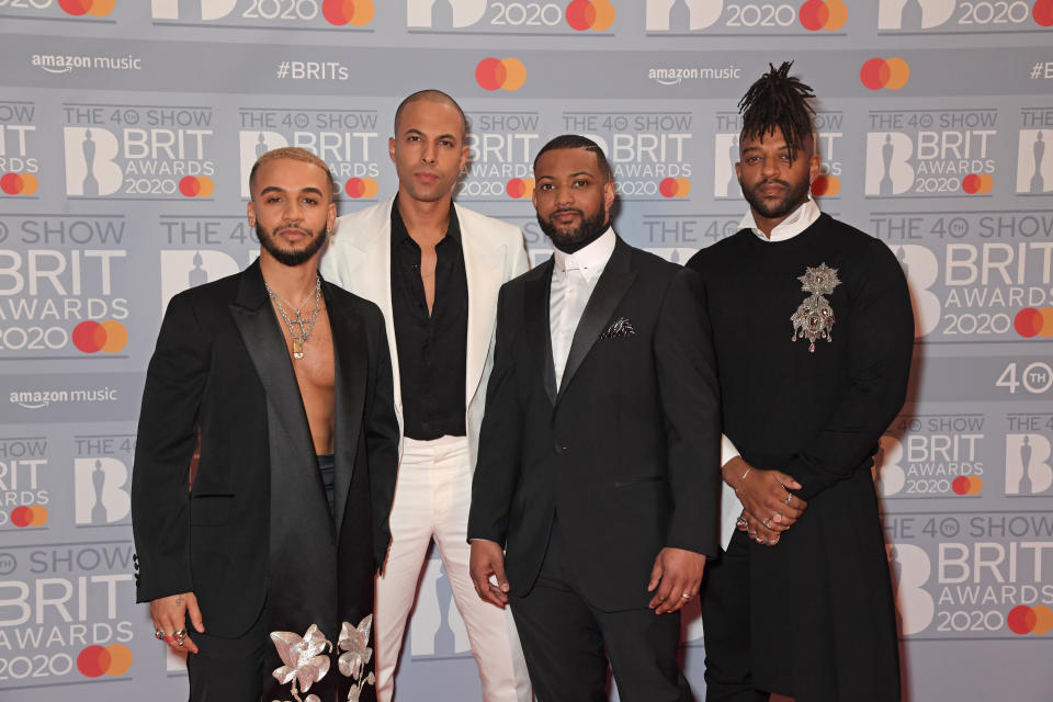 JLS have had a red carpet makeover