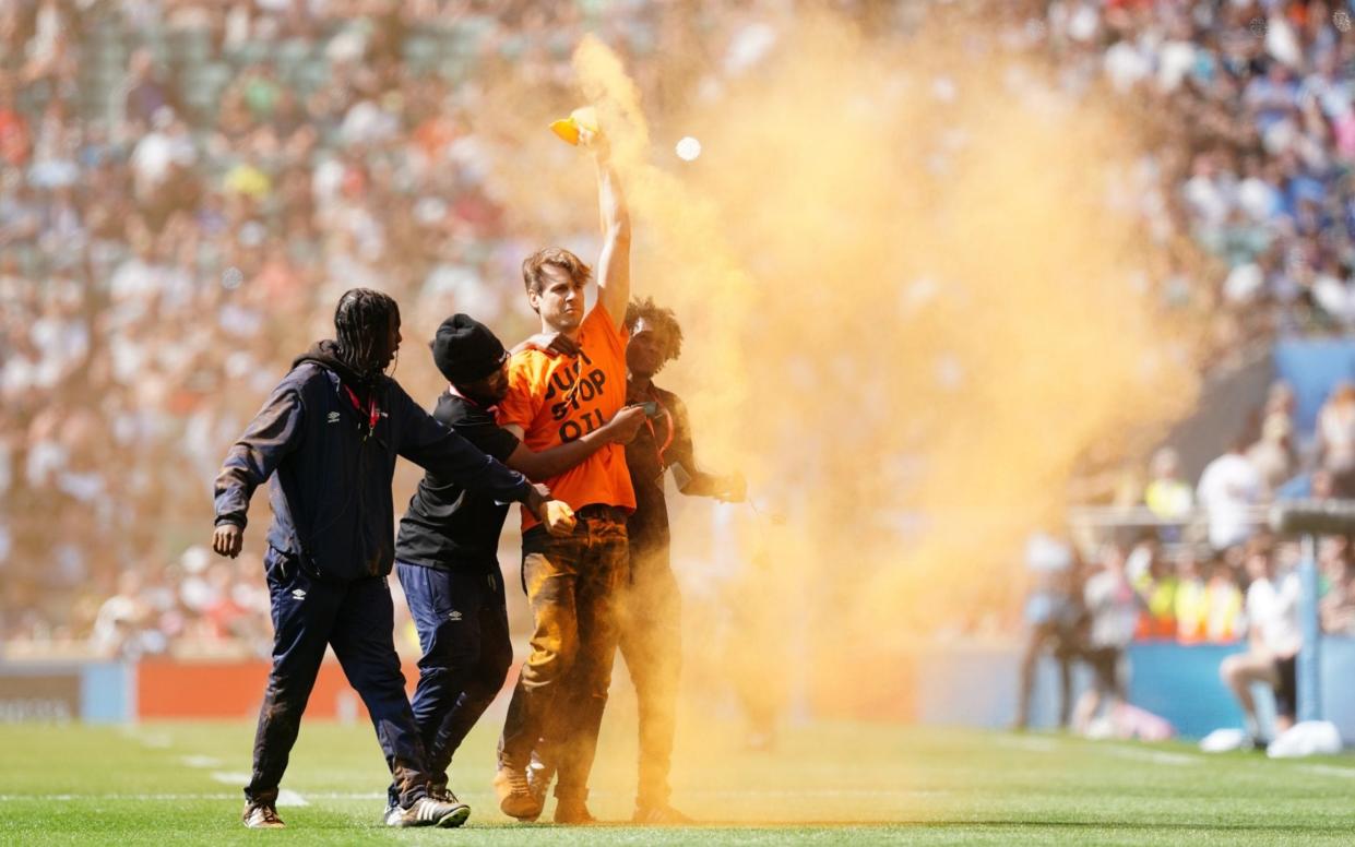 Dr Patrick Hart, a GP from Bristol, was cleared of causing criminal damage to the Twickenham pitch along with co-protester Samuel Johnson, a construction worker from Essex