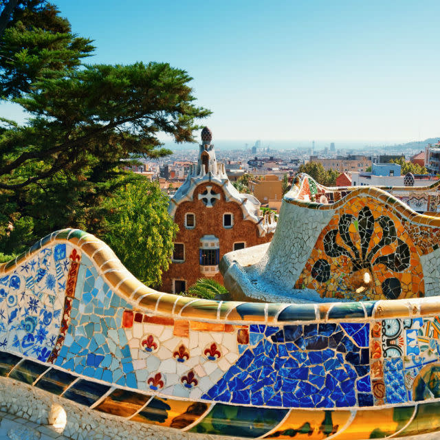 Parg Guell in Barcelona – Spain