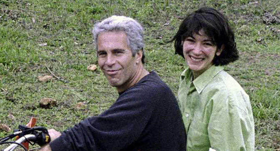 Ghislaine Maxwell and Jeffrey Edelstein are pictured.