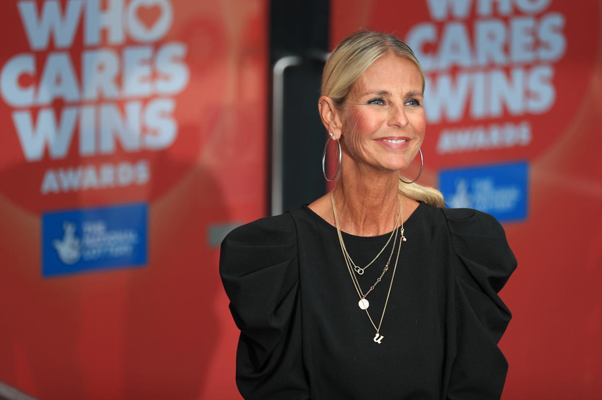 Ulrika Jonsson arrives at The Sun's Who Cares Wins Awards in London, Britain September 14, 2021. REUTERS/May James