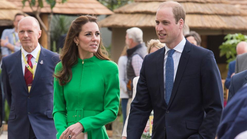 Prince William and Kate attend Chelsea Flower Show press day in 2016