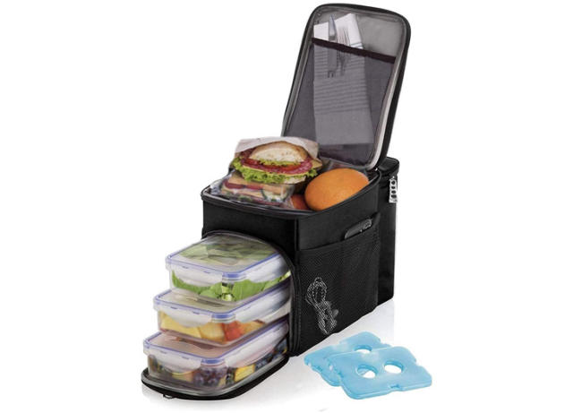 Lifewit Insulated Lunch Box with Ice Pack, Freezable Soft Lunch