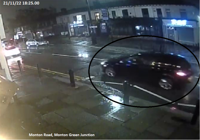 Police are hunting a man suspected of three attempted kidnaps in Salford last week. (Greater Manchester Police/SWNS)